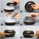 2017 New Trending Product 300ml Wood Grain Electric Aromatherapy Ultrasonic Aroma USB Essential Oil Diffuser thumbnail-5