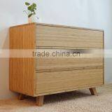 Bamboo material simple style modern kitchen cabinet