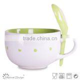 Color Glazed Soup Bowl,ceramic Soup Bowl 400ml thumbnail-1