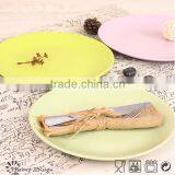 Pink Color Stoneware Dinner Plate thumbnail-2