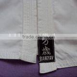All Size Good Quality 100% Cotton Durable Blue White Black Karate gi thumbnail-3