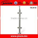 Polish Stainless Steel Glass Balcony Railing/Balcony Railing Design Glass thumbnail-3