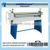 Asymmetrical Manual Metal Small Plate Rolling Machine for Sale thumbnail-1