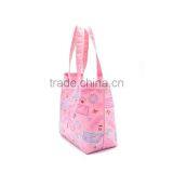 300D Polyester Dye Sublimation Full Color Printing Cute Bear Waterproof Shopping Tote Bag thumbnail-4