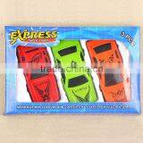 Fashion Sports Car Toy in Various Colors and Designs, 4pcs a Set for Your Kids thumbnail-2
