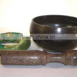 High Quality Handmade in Nepal Meditation Rice Bowl Singing Bowl thumbnail-2