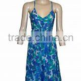 Long Cotton Printed Dresses