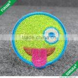 New Fashion Face Embroidery Badge For Clothes thumbnail-2