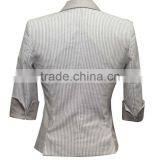 Wholesale Ladies Tops Cheap Price Long Sleeve Mature Blouse for Women thumbnail-2