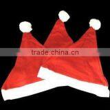 plush customized Santa Claus'cap/ christmas hat