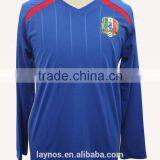 Factory Price Good Quality Long Sleeve Club Team Soccer Jersey thumbnail-2