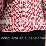 Office Ladies Elegant Fashion Printed Long Sleeve Formal Shirt thumbnail-5