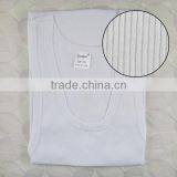 OEM Fashion Design Plain White Man Vest Tops for Sale Sexy Cotton Vest thumbnail-5
