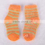 angora wool material bright color knitted sock
