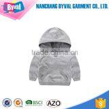 Wholesale OEM Fancy Custom Design Baby Cotton Long Sleeve Pullover Children Plain Hoodies For Kids thumbnail-2