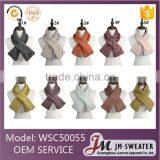 2017 New Design 100% Acrylic Fashion Stripe Women Winter Scarf Wholesale thumbnail-1