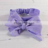 Queen Girls Baby Elastic Cotton Headbands Hair Knot Top thumbnail-1