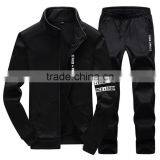 High Quality Mens Gym Fitness Fleece Jogging Suits Jogging Sports Custom Tracksuit thumbnail-2