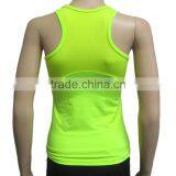 Fashion Neon Color Fitness Yoga Wear Tank Top Custom Ladies Gym Yoga Fitness Wear thumbnail-2