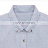 Provide OEM Service Bulk Customize Denim Stripe Shirt thumbnail-4
