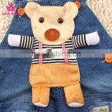 New Design Kids Summer Clothing Children Denim Short Overalls Baby Fashion Strap Jeans Pants thumbnail-2