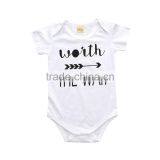 S17479A 2017 Army Green Newborn Baby Boy Clothes Romper T-Shirt Long Pants And Hat Outfits thumbnail-4