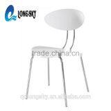 LS-4023 High Quatlity Elegant Modern Designer Plastic Dining Chair Stackable pp Chair Price thumbnail-5