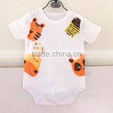 Animal Short Sleeves Baby Romper thumbnail-5