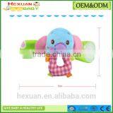 Winter Thick Terry Baby Rattle Socks With Matching Wrist Rattle thumbnail-3