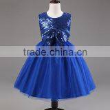 2015 New Flowers Dress For Girls For Wedding and Party Summer Baby Clothes Princess Party Kids Dresses For Girl Infant Costume thumbnail-3