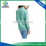 Fashion Style Ladies 100% Cotton Plain Sport Hoodie, Breathable Pullover Windbreaker thumbnail-2