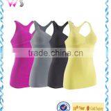 Hot Sale 2015 New Fashion Women Fitness Yoga Wear Gym Wear Sport Wear Sexy Sports Tanktops for Ladies thumbnail-3