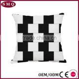 40*40 Geommetric Balck and White Digital Printing for Pillow Case thumbnail-3
