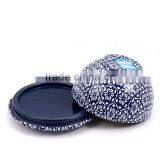 Exquisite Bowl - Type Whitening Mask Storage Tank Custom Shaped Tinplate Box Supplier Whitening Cream Gift Box thumbnail-1