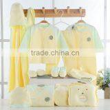 Good Price Spring Autumn Cotton 14pcs Newborn Baby Boy Clothing Set thumbnail-1