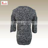 YSW16139 Lady Sweater 76%Cotton 12%Polyester 12%Acrylic Winter Sweater,3GG,240g thumbnail-2