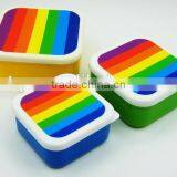 3PCS Square Lunchbox Bento Box Set /storage Box thumbnail-2