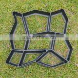 Driveway Paving Pavement Mold Patio Concrete Stepping Stone Path Walk Maker thumbnail-1