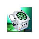 12 X 10W Quad LED Wireless Battery LED Flat PAR / Wifree Magicube Q12 / Wedding Lighting (FS-P5004) thumbnail-2