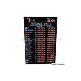 Sell Foreign Currency Exchange Rate Display