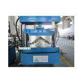 Roll Top Ridge Pipe Forming Machine Chain Drive With Hydraulic Cutting