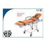 Foldable Ambulance Stretcher Stainless Steel Ambulance Gurney For Patients Rescue thumbnail-1