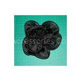 Black garment Beautiful chiffon artificial flower corsage for evening dress