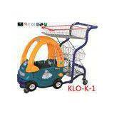 Colorful Steel Supermarket Kids Shopping Carts For Toddler 100L 1305x535x1055mm