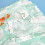 Extremely Soft 100% Organic Cotton Summer Muslin Baby Swaddle Wrap thumbnail-4