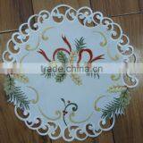 Shimmer Embroidered Collection Cutwork Table Runner, 16 by 36-Inch thumbnail-2