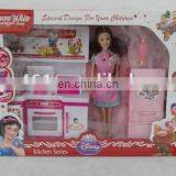 New Design Doll,beautiful Girl Doll With Tableware Set Toy thumbnail-6