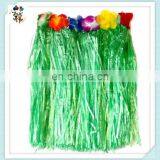 Cheap Party Rainbow Colors Sexy Hawaiian Hula Grass Skirts HPC-0998 thumbnail-3