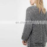 OEM/ODM Sweater, Knit Cardigan Sweater for Women With Long Sleeve Cardigan Sweater 2015 thumbnail-6