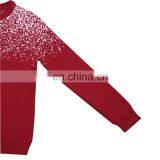 2017 Wholesale Nice Custom Winter Child Design Knitted Mongolian Cashmere Kid Sweater for Boys thumbnail-5